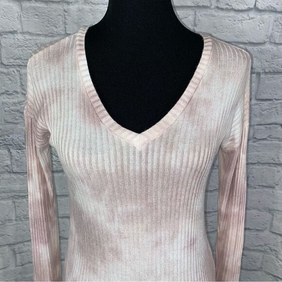 American eagle outfitters ribbed Longsleeve vneck lightweight sweater sz XS - Picture 5 of 9